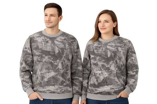 Mashh Gear Camouflage Crew Neck Sweatshirt