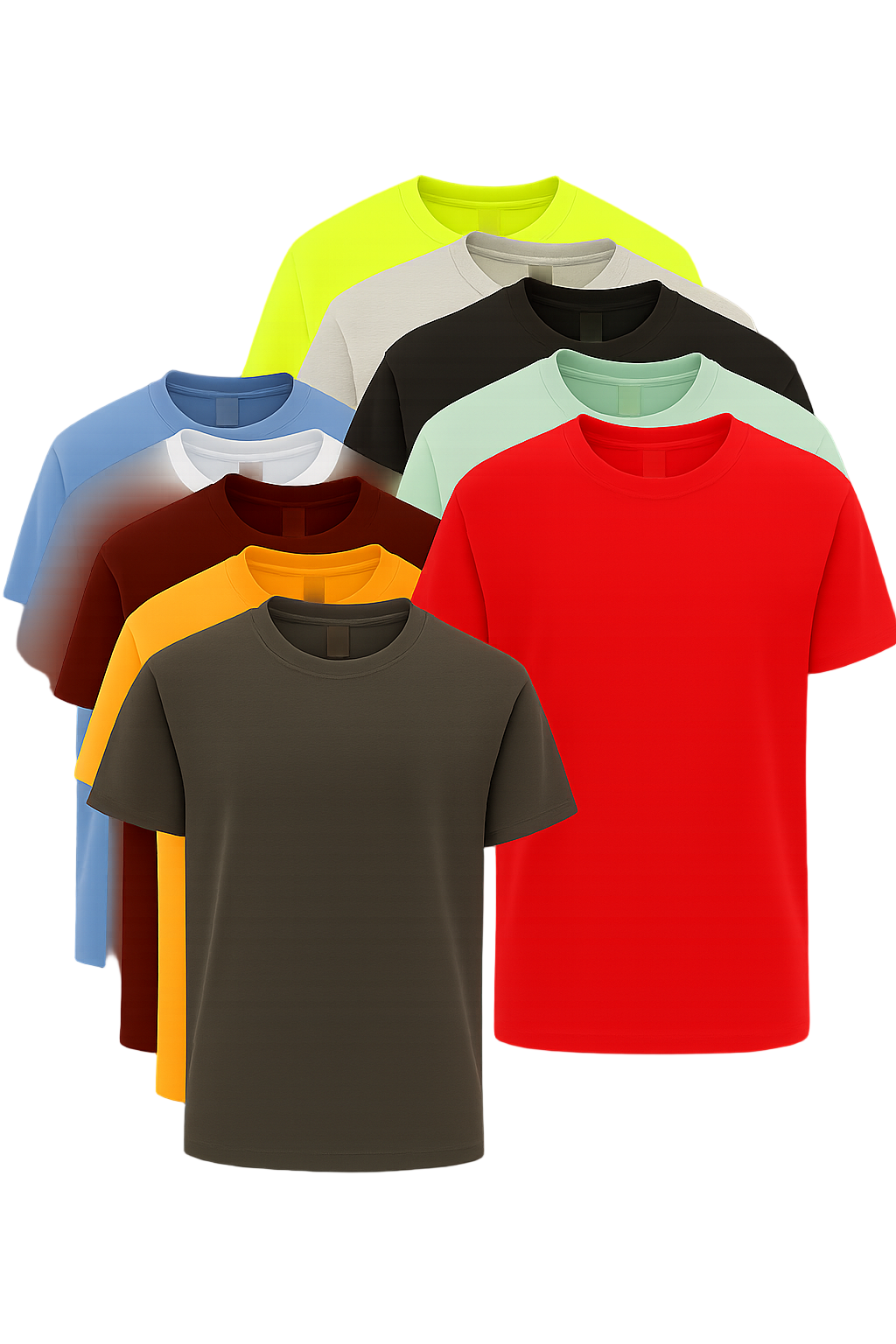 3 pack Extra Soft Medium Weight Short Sleeve T-Shirts – Mashh Gear