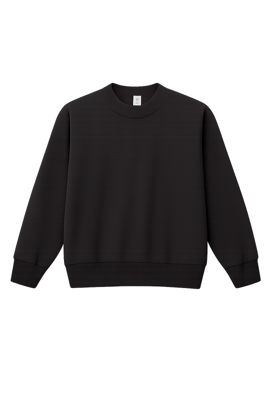 Unisex Cotton-face, Crew Neck Sweatshirt