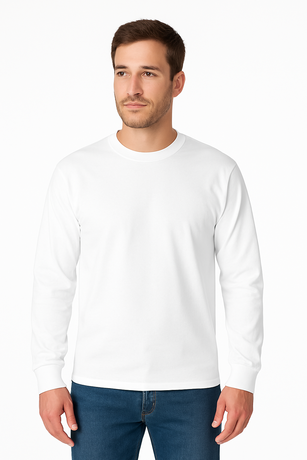 Mashh Gear 2-Pack Heavy Weight 7.70 Oz Soft Long Sleeves T-Shirts