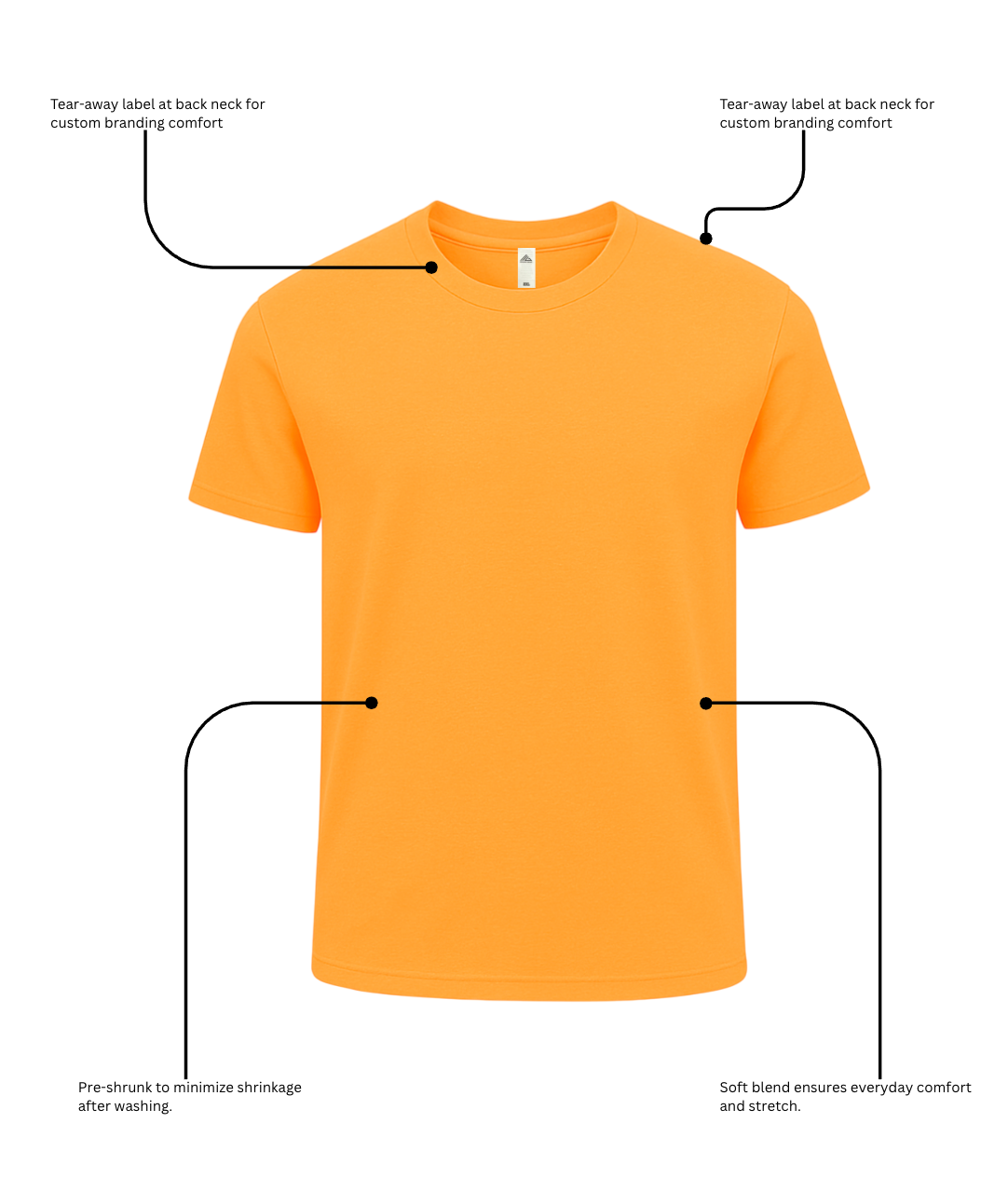 $3 each 12-Pack Premium Short Sleeve T-Shirts – Mashh Gear